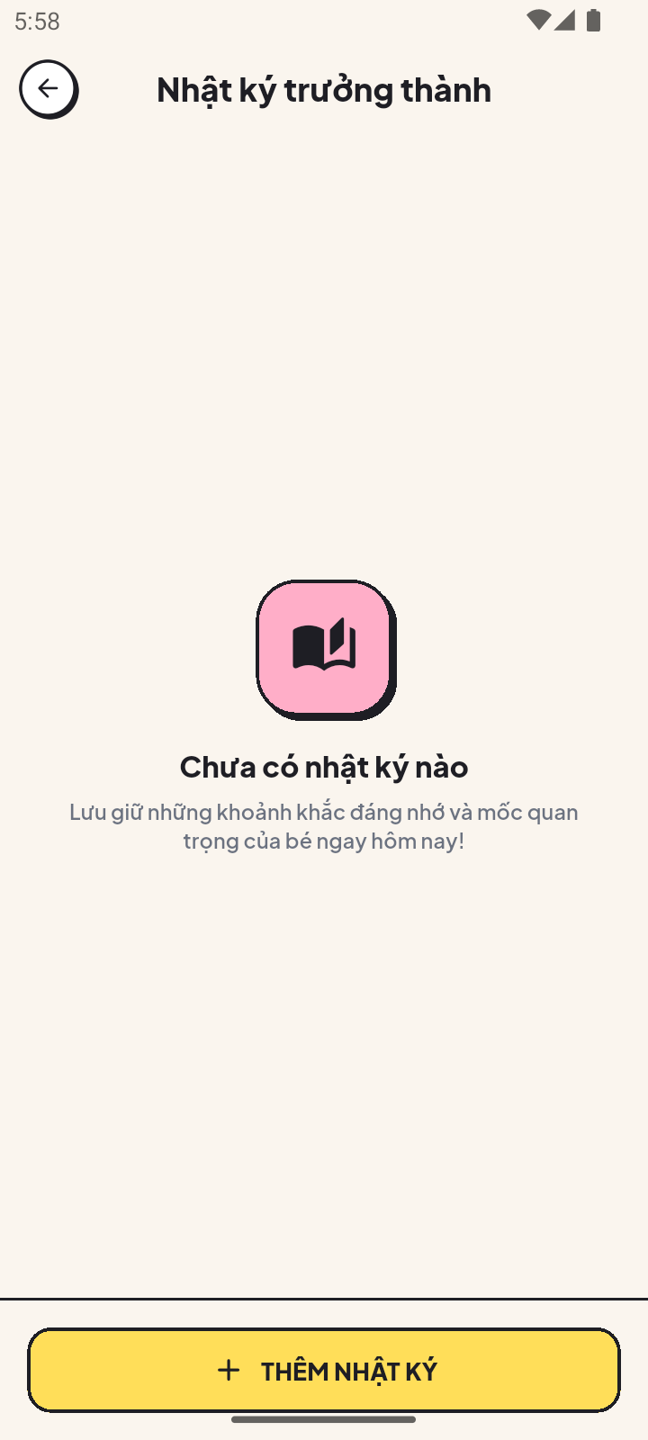 Baby Diary Feed