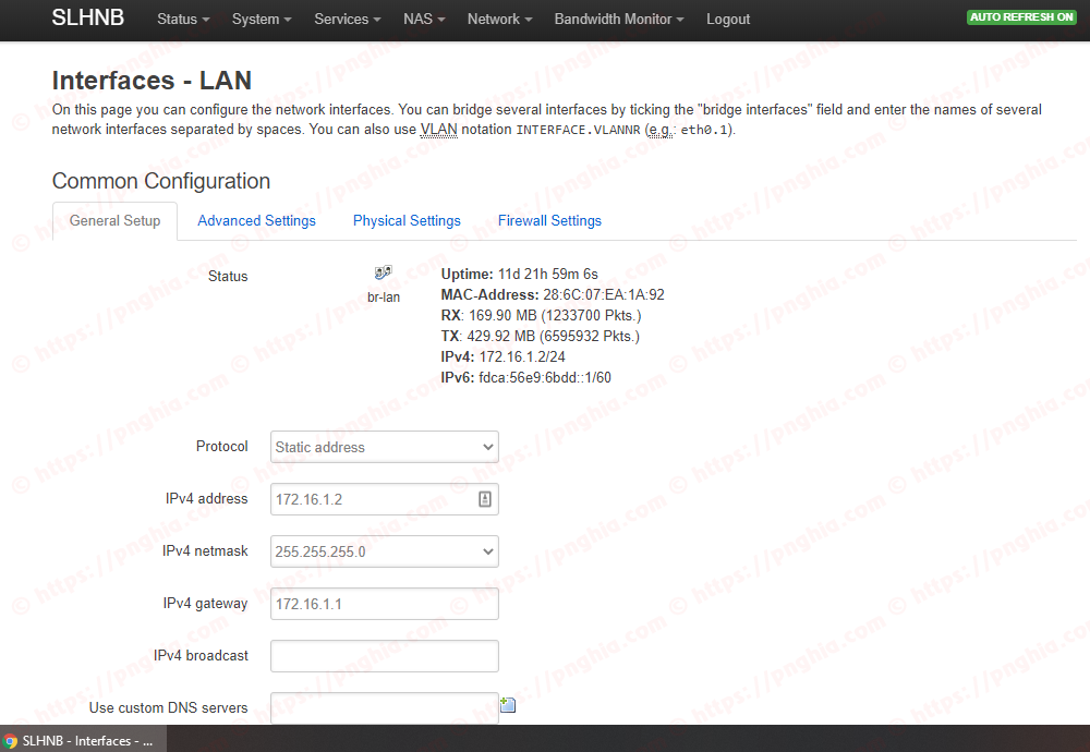 LAN interface