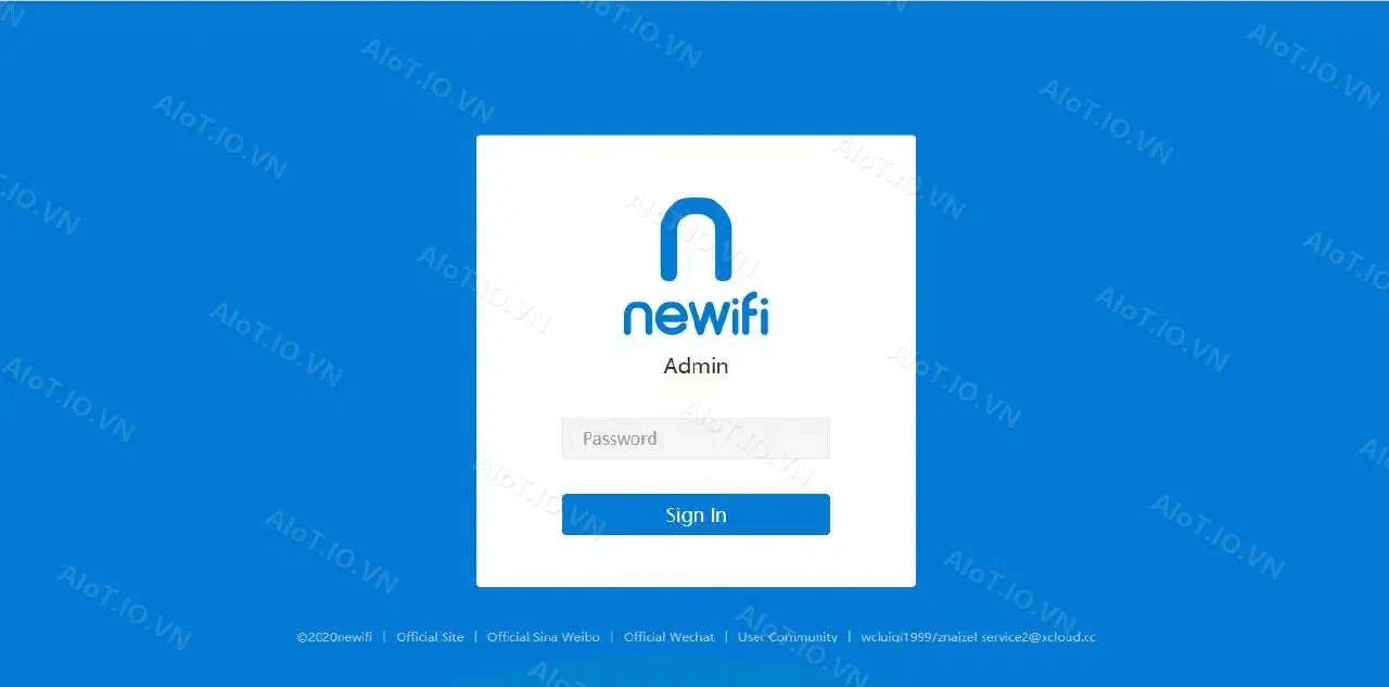 Stock FW Newifi3 D2 English