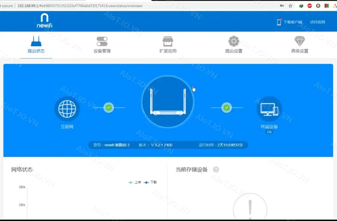 Stock FW Newifi3 D2