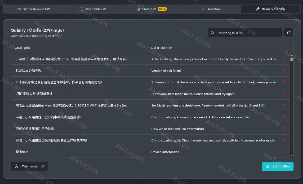 AIoT.IO.VN Firmware Translator