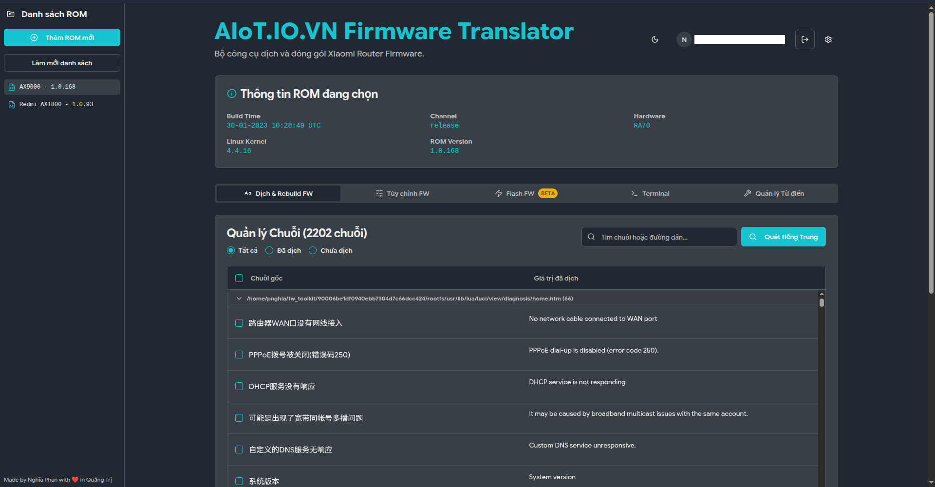 Giới thiệu phần mềm AIoT.IO.VN Firmware Translaror
